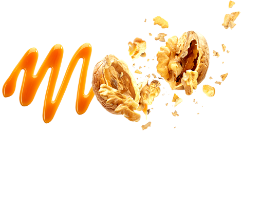 くるみキャラメルをクッキーで包んだ、やさしく、なつかしい、おばあちゃんの味。長期保存版で新登場！